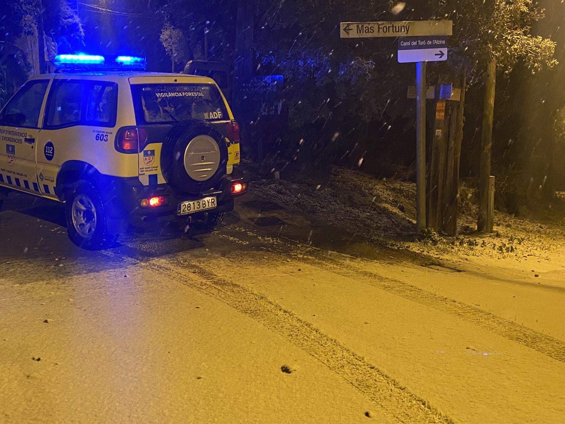 L'ADF ha fet tasques de vigilància FOTO: ADF