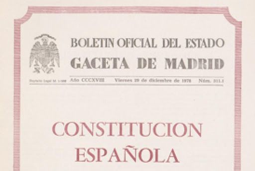 La constitució espanyola. FOTO: Cedida.