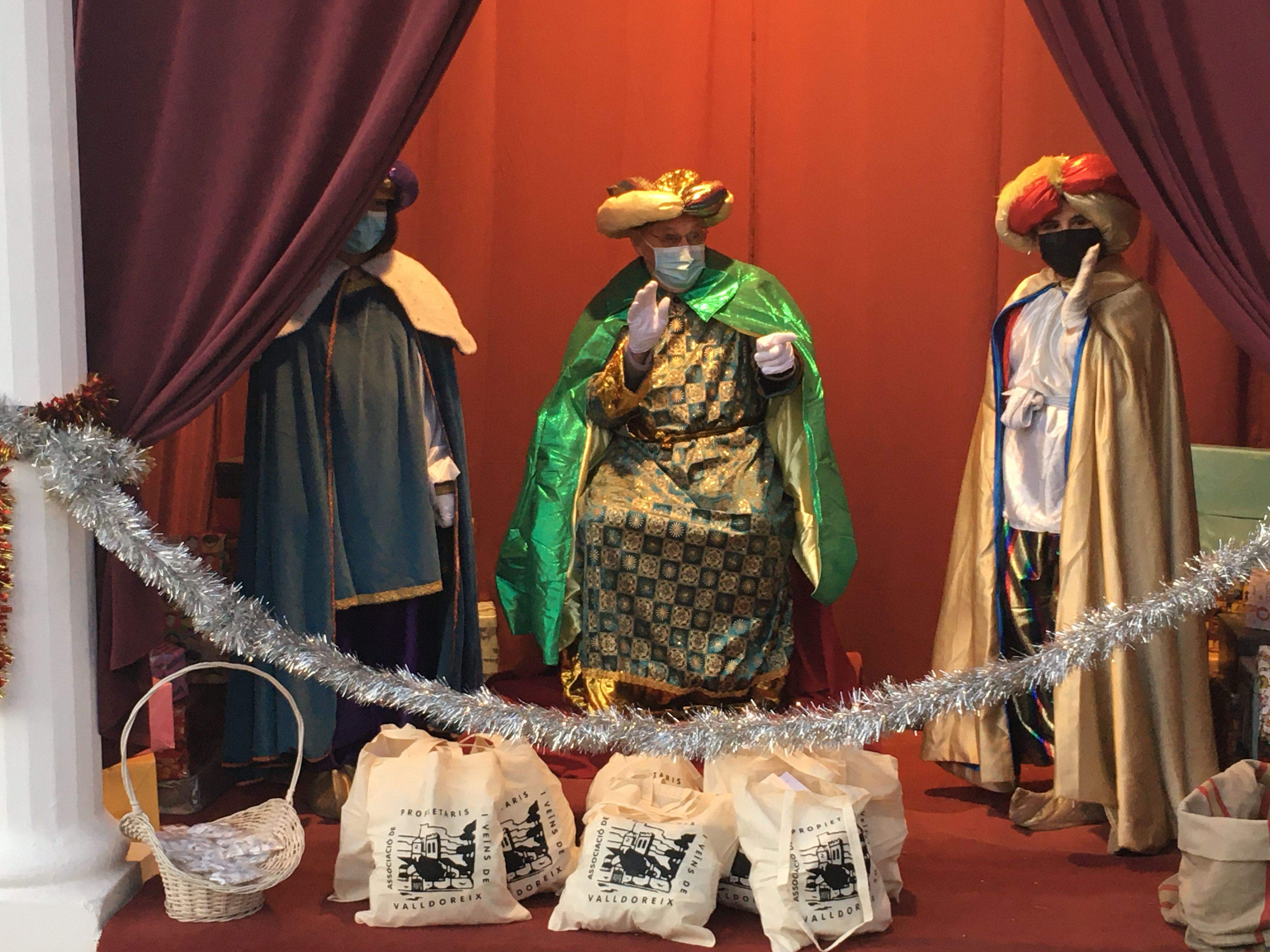 Martí de Buscarons, patge reial a l'Associació de Propietaris i Veïns de Valldoreix. FOTO: Cedida. 