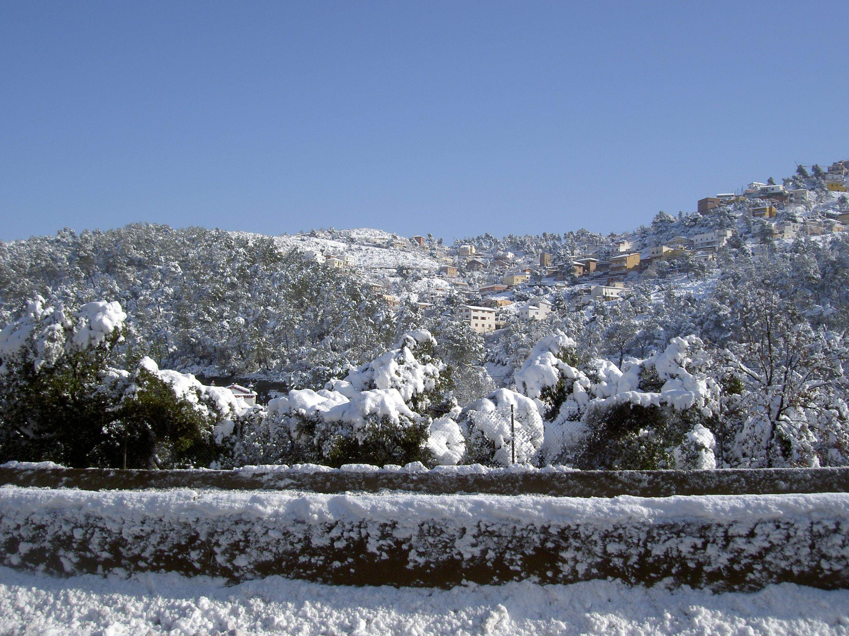 Nevada a Sant Cugat el 2010. FOTO: Andreu Garrell