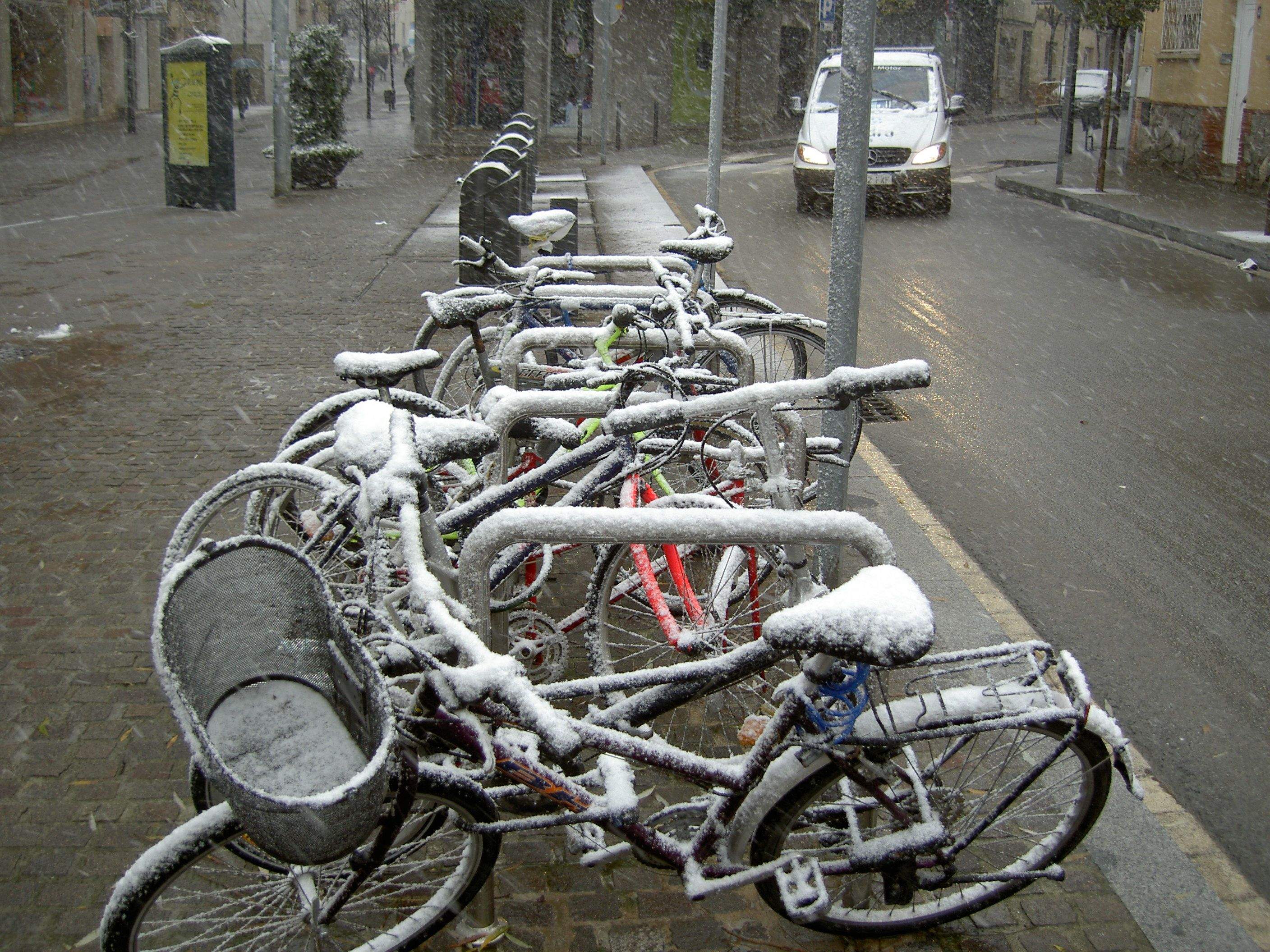 Nevada a Sant Cugat el 2010. FOTO: Andreu Garrell