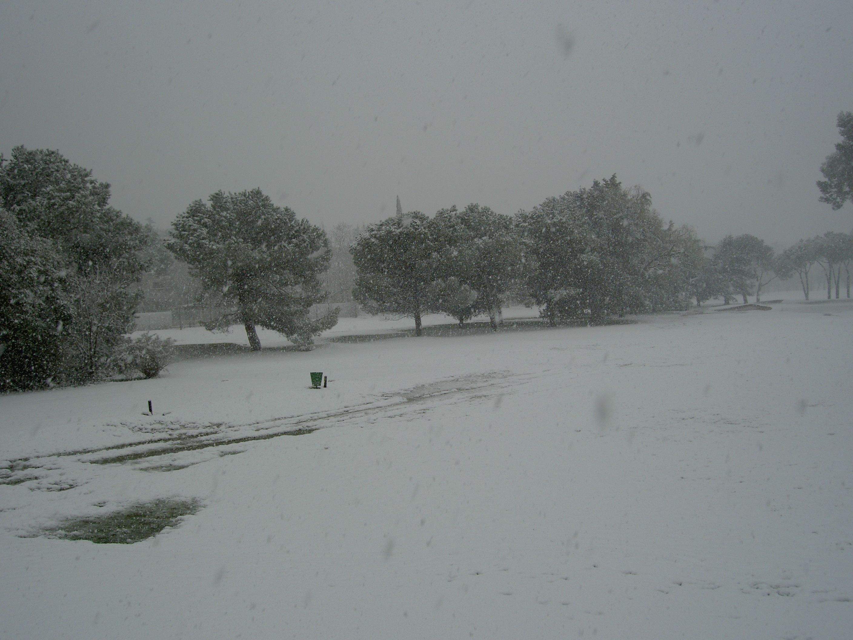 Nevada a Sant Cugat el 2010. FOTO: Andreu Garrell