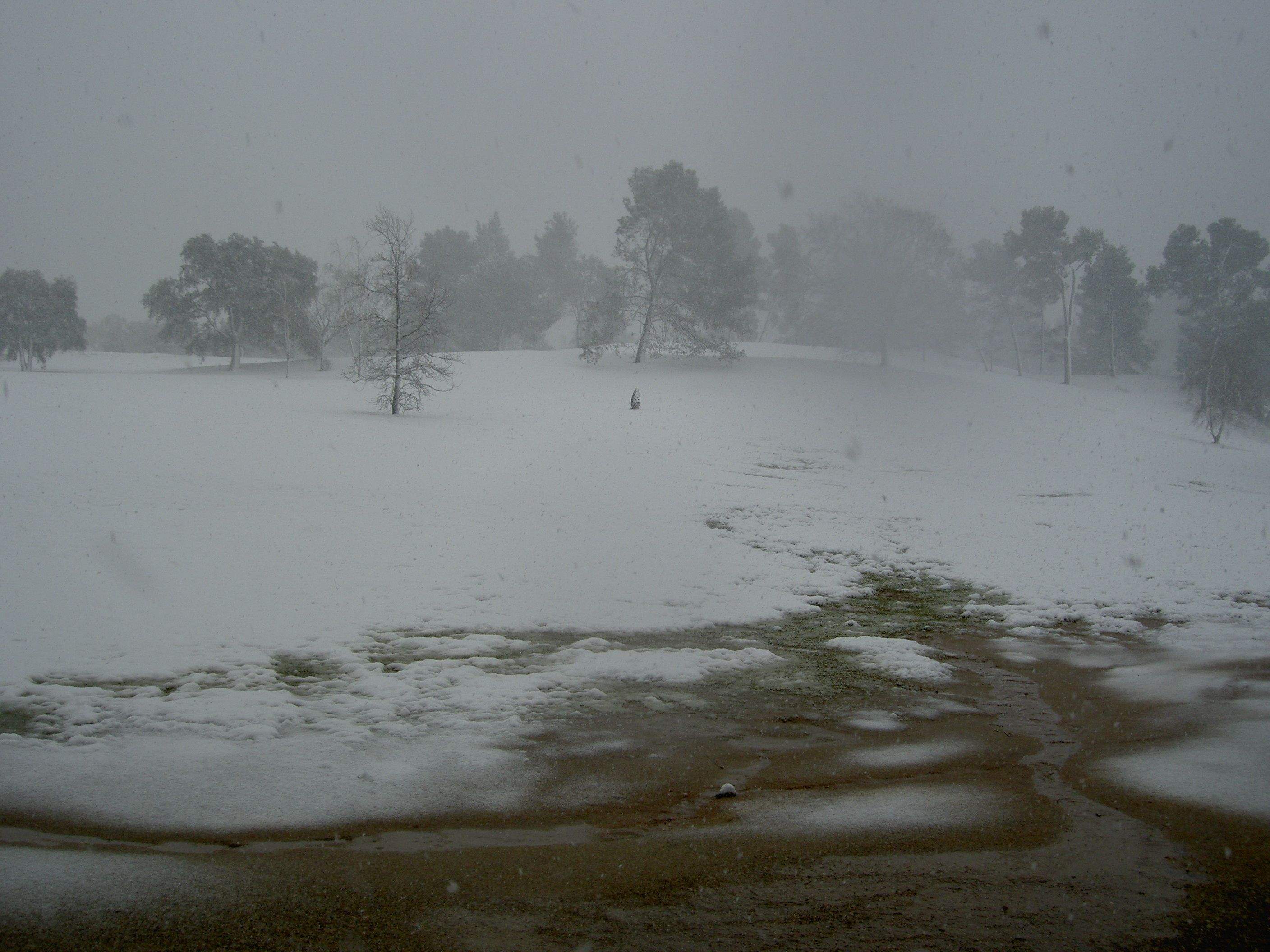 Nevada a Sant Cugat el 2010. FOTO: Andreu Garrell