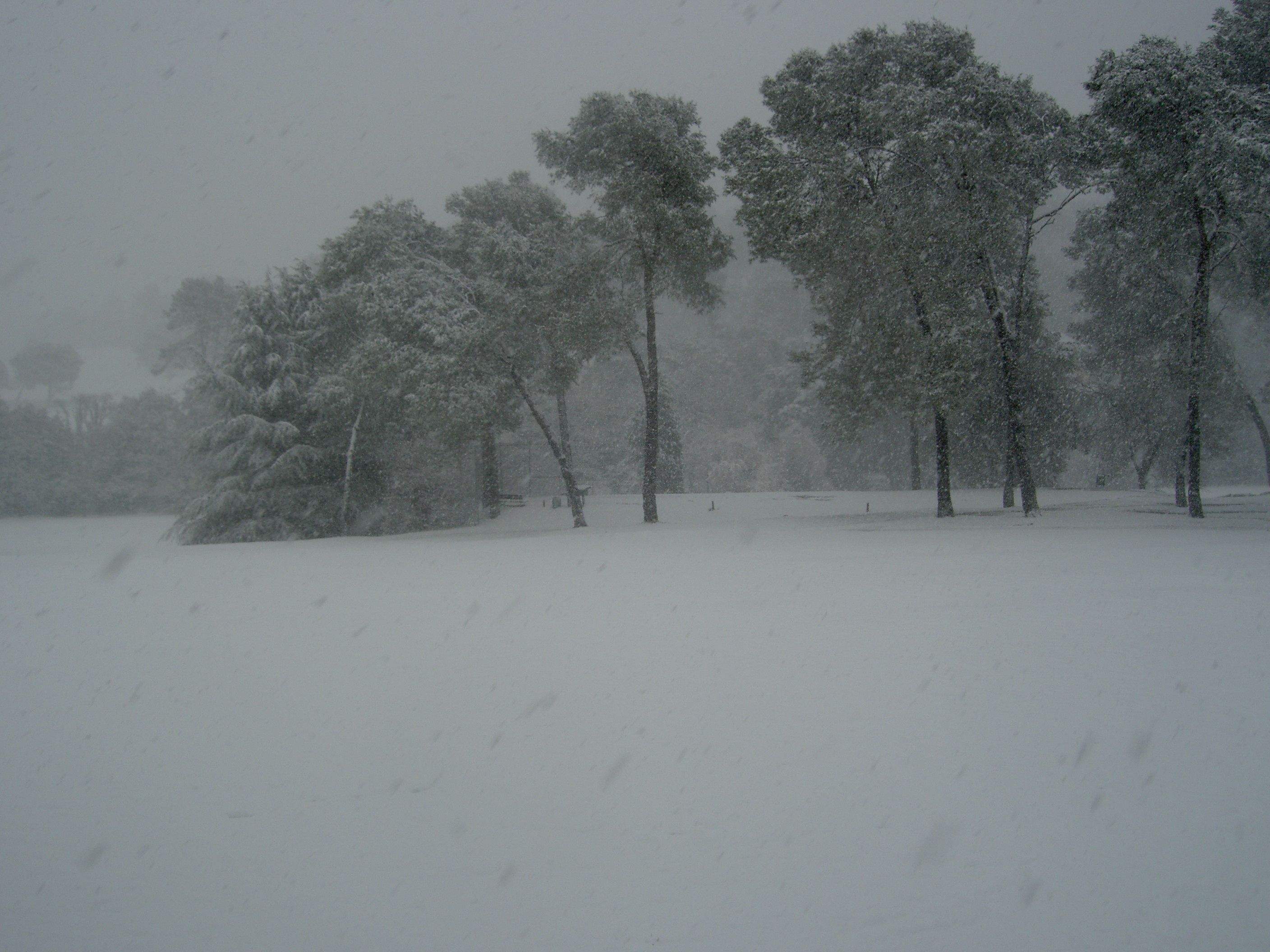 Nevada a Sant Cugat el 2010. FOTO: Andreu Garrell