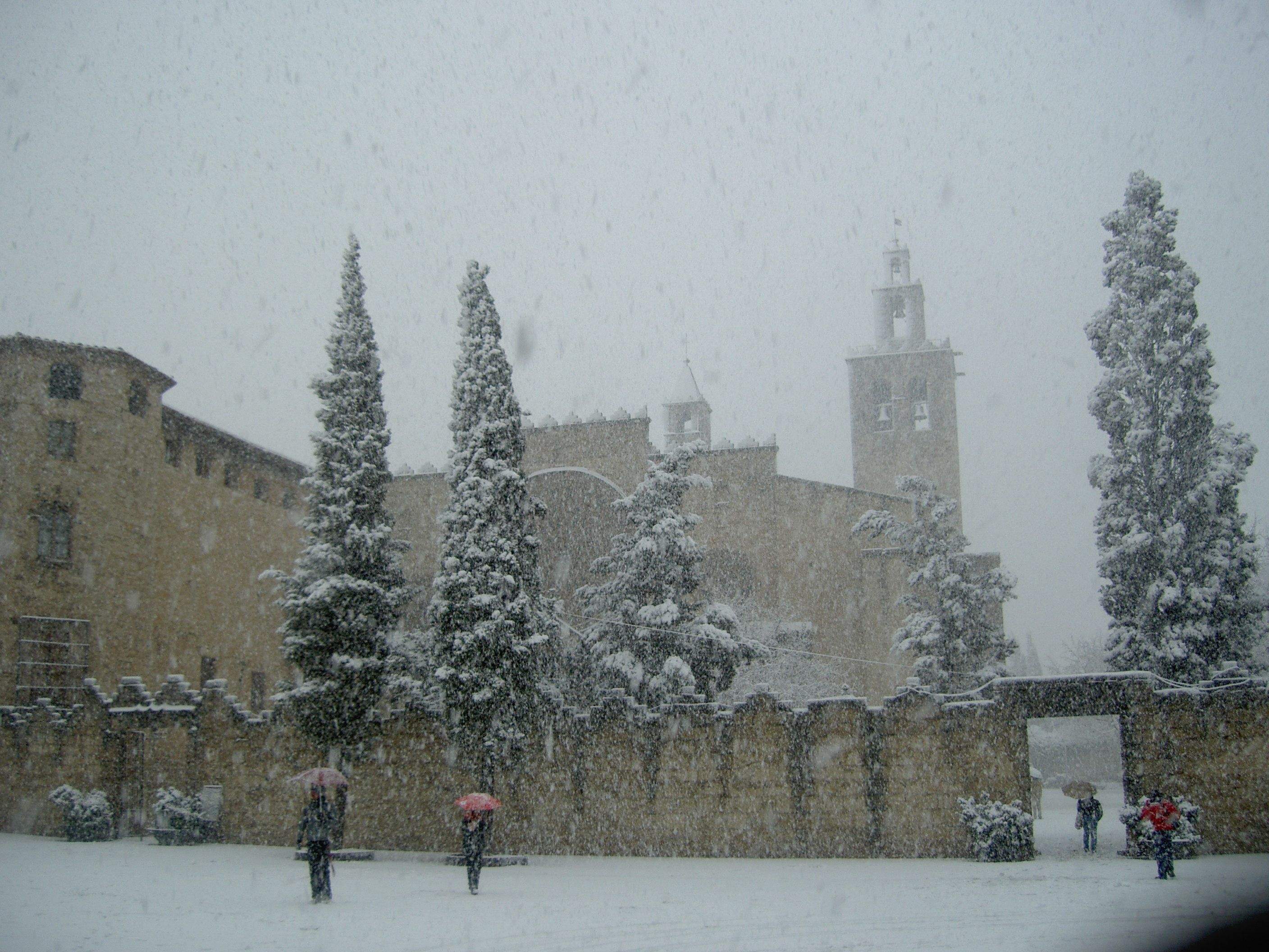 Nevada a Sant Cugat el 2010. FOTO: Andreu Garrell