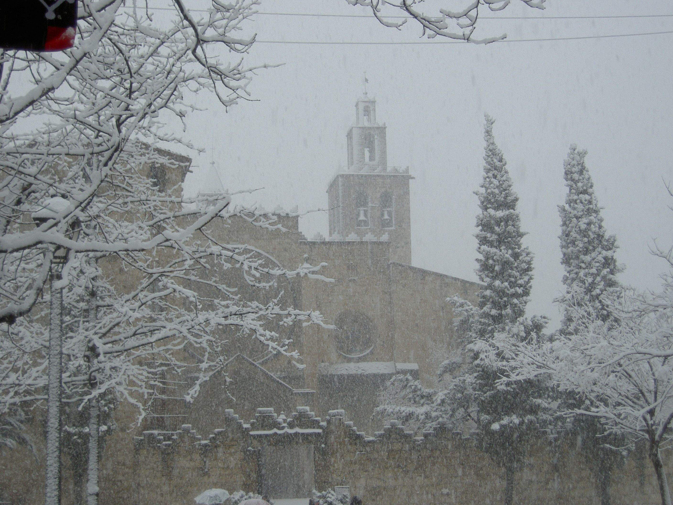 Nevada a Sant Cugat el 2010. FOTO: Andreu Garrell