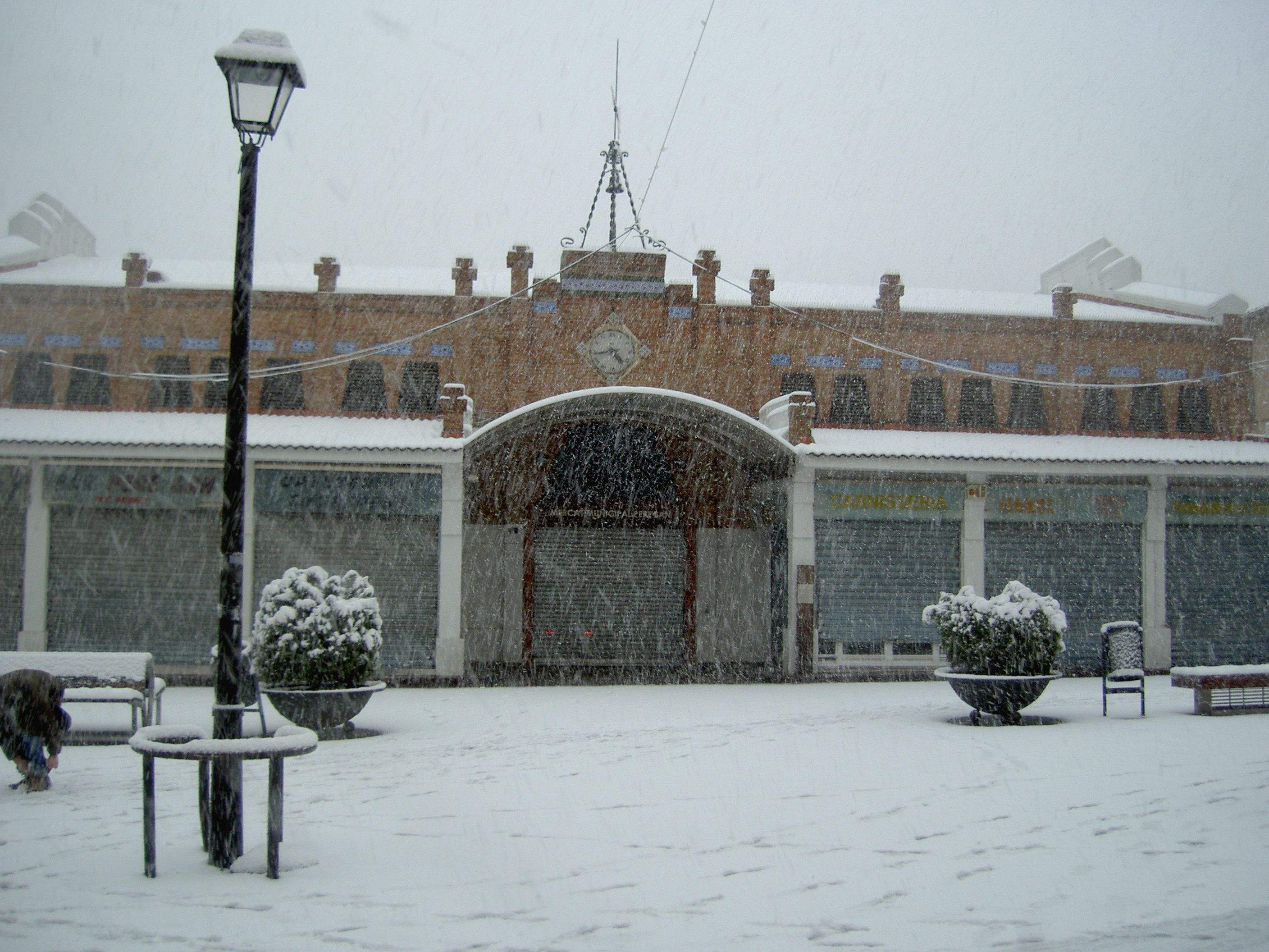 Nevada a Sant Cugat el 2010. FOTO: Andreu Garrell