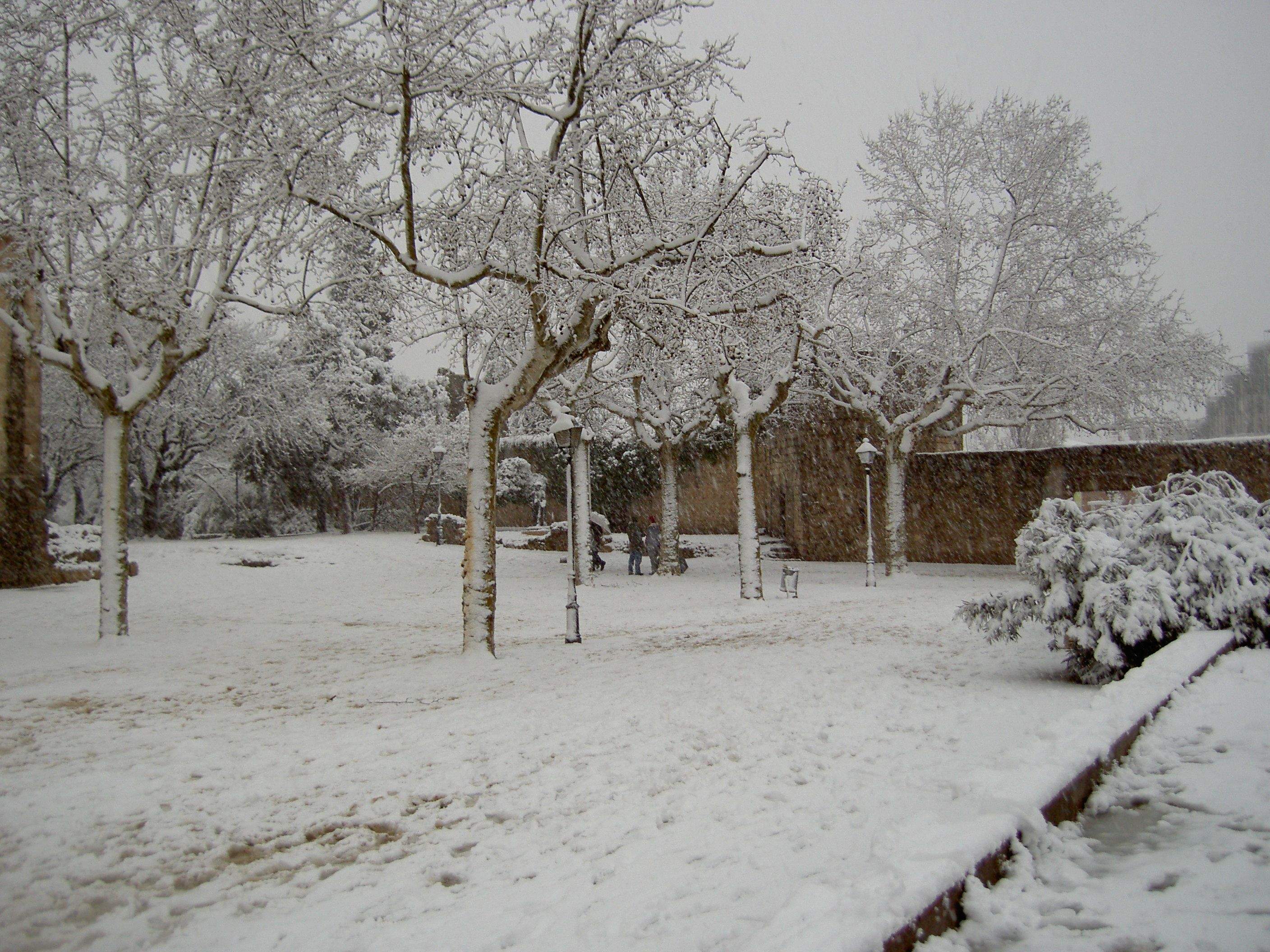 Nevada a Sant Cugat el 2010. FOTO: Andreu Garrell