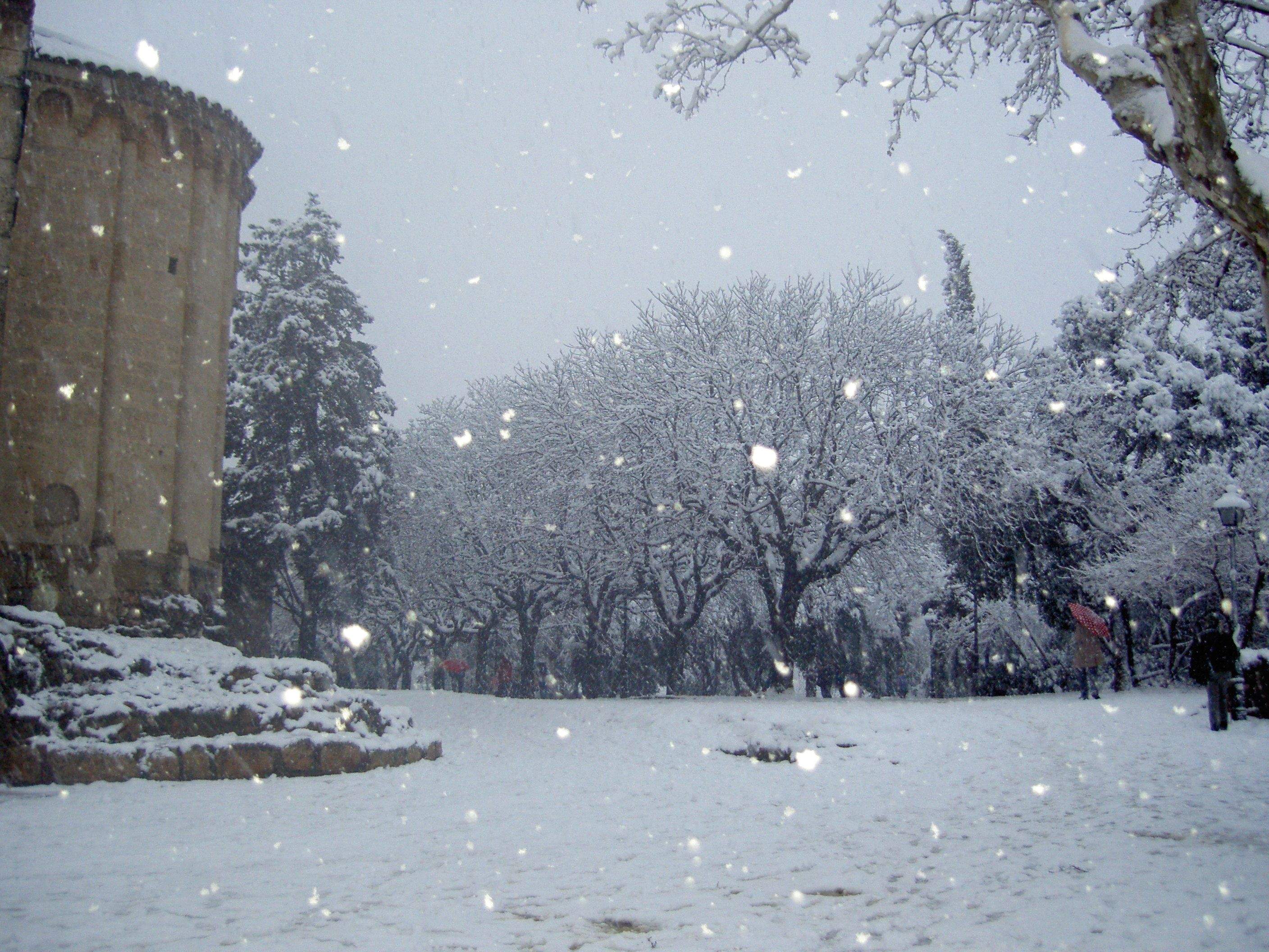 Nevada a Sant Cugat el 2010. FOTO: Andreu Garrell