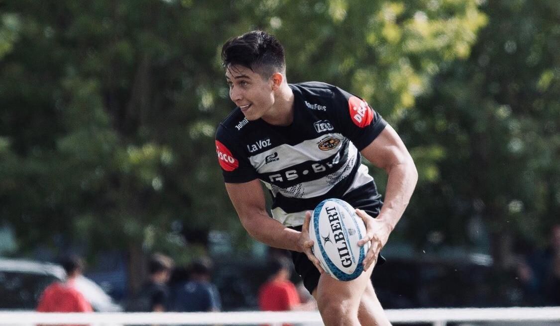 Nicolás Frigo en un partit amb el seu antic equip, el Tala Rugby Club. FOTO: Marcela Canciani. 