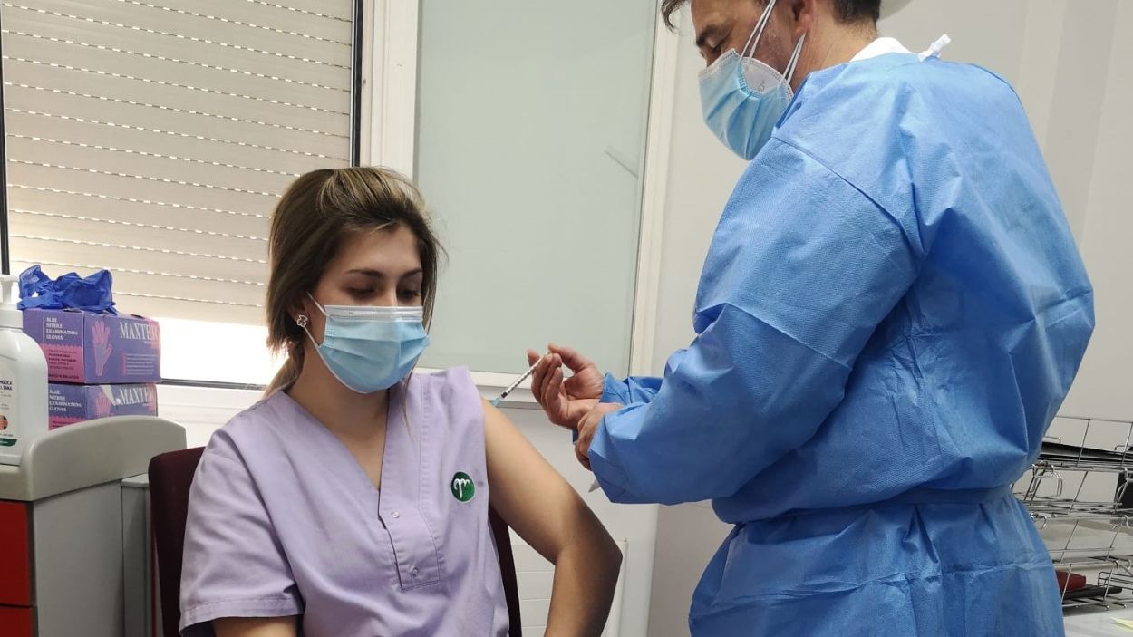 Vacunació contra la Covid a Sant Cugat. FOTO: Salut