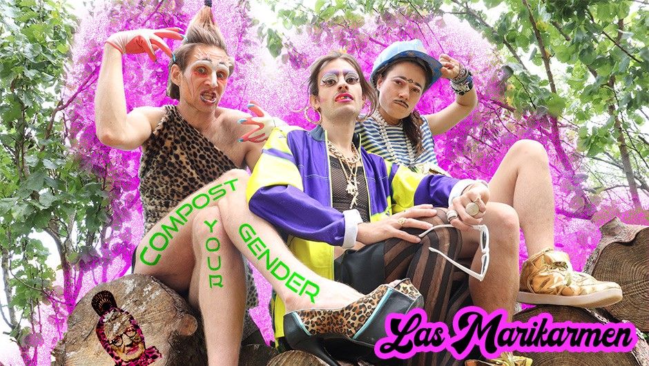 La banda 'Las Marikarmen', que resideixen a Sant Cugat. FOTO: Cedida