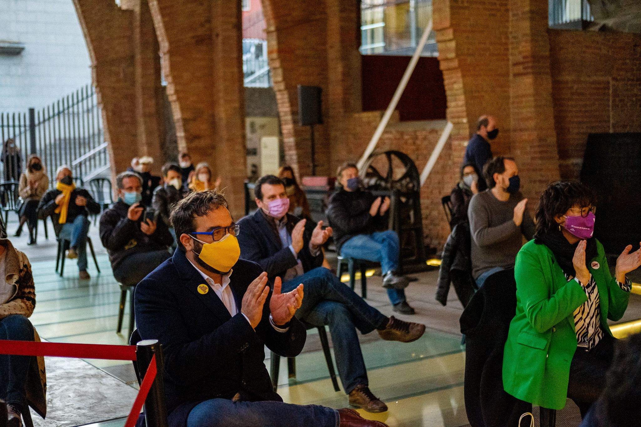 Esquerra Republicana ha presentat el seu programa pel 14-F a Sant Cugat. FOTO: Ale Gómez