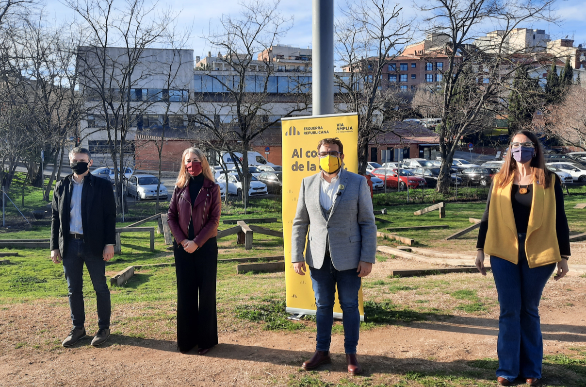 Xavier Corbera, Mireia Ingla, Juli Ferández i Gemma Aristoy FOTO: TOT Sant Cugat