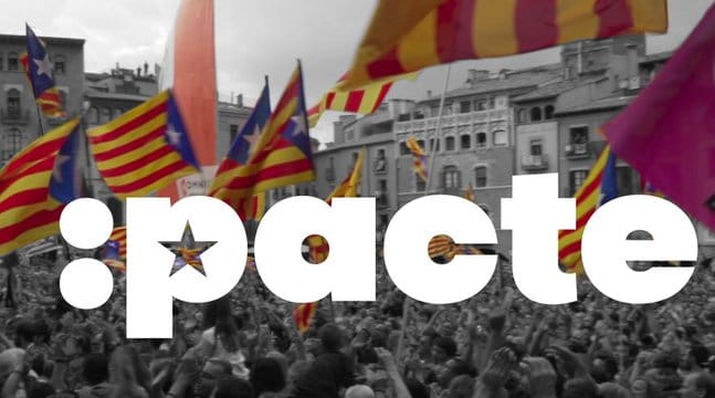 Imatge de l'espai 'Pacte', que busca la unitat independentista. FOTO: Cedida