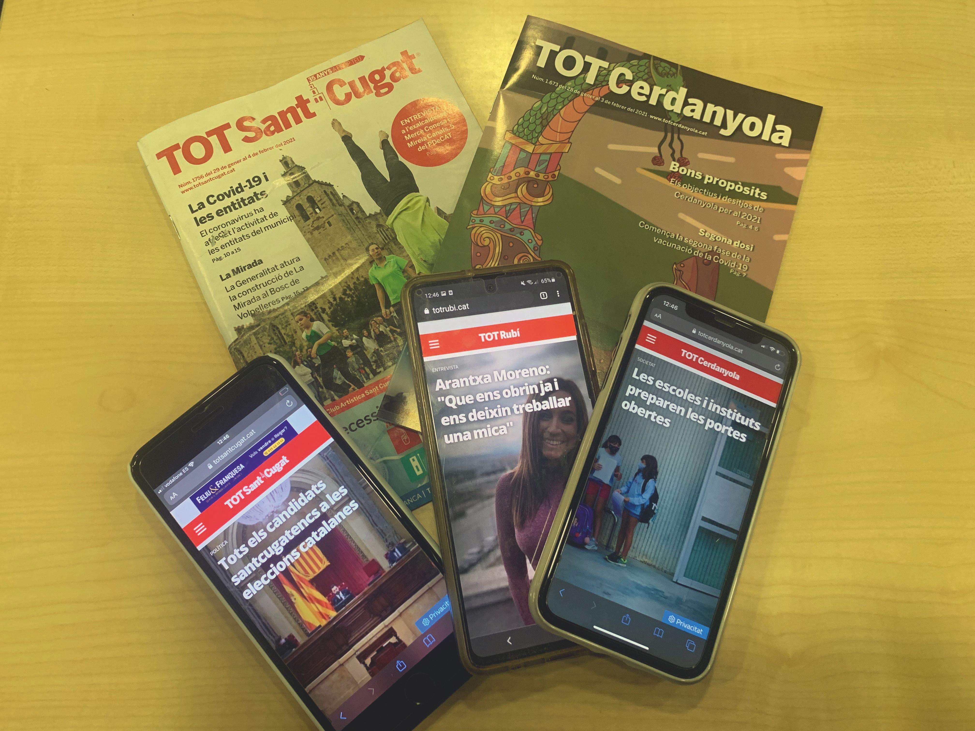 Els mitjans locals de Totmedia són líders en les seves ciutats