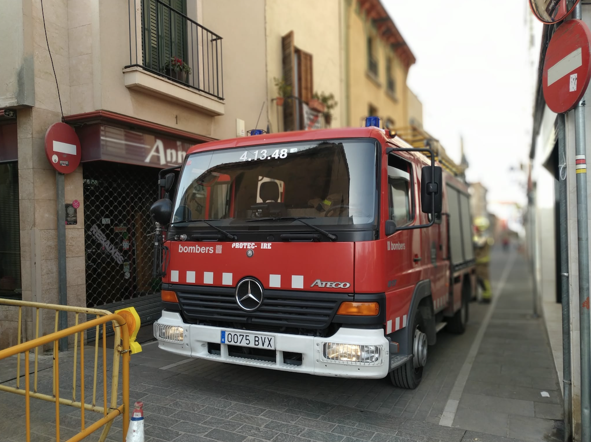Una dotació de Bombers en una imatge d'arxiu. FOTO: Cedida