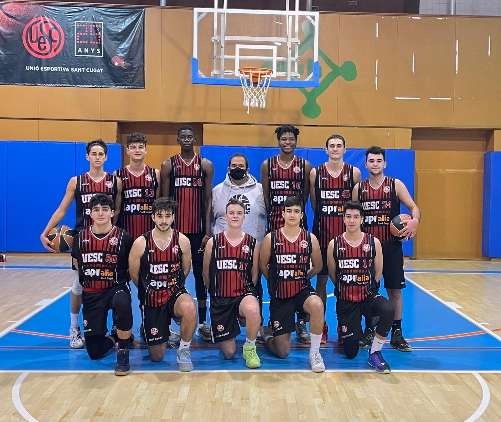 L'equip junior de la Unió Esportiva Sant Cugat, un dels 3 equips que jugarà la Preferent. FOTO: Cedida