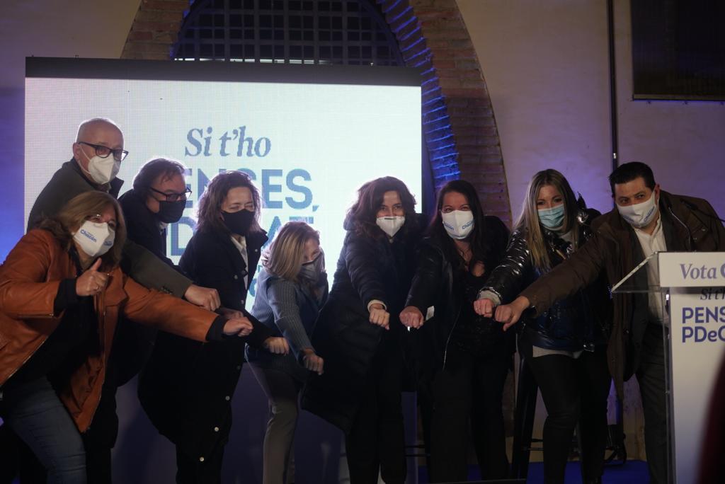 Acte de campanya del PDeCAT a Sant Cugat. FOTO: Marina Castel