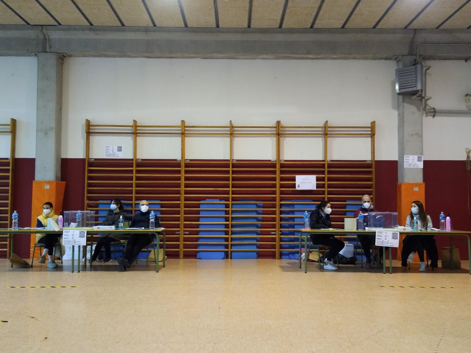 Sant Cugat ha constituït totes les meses electorals. FOTO: Estefania Bedmar