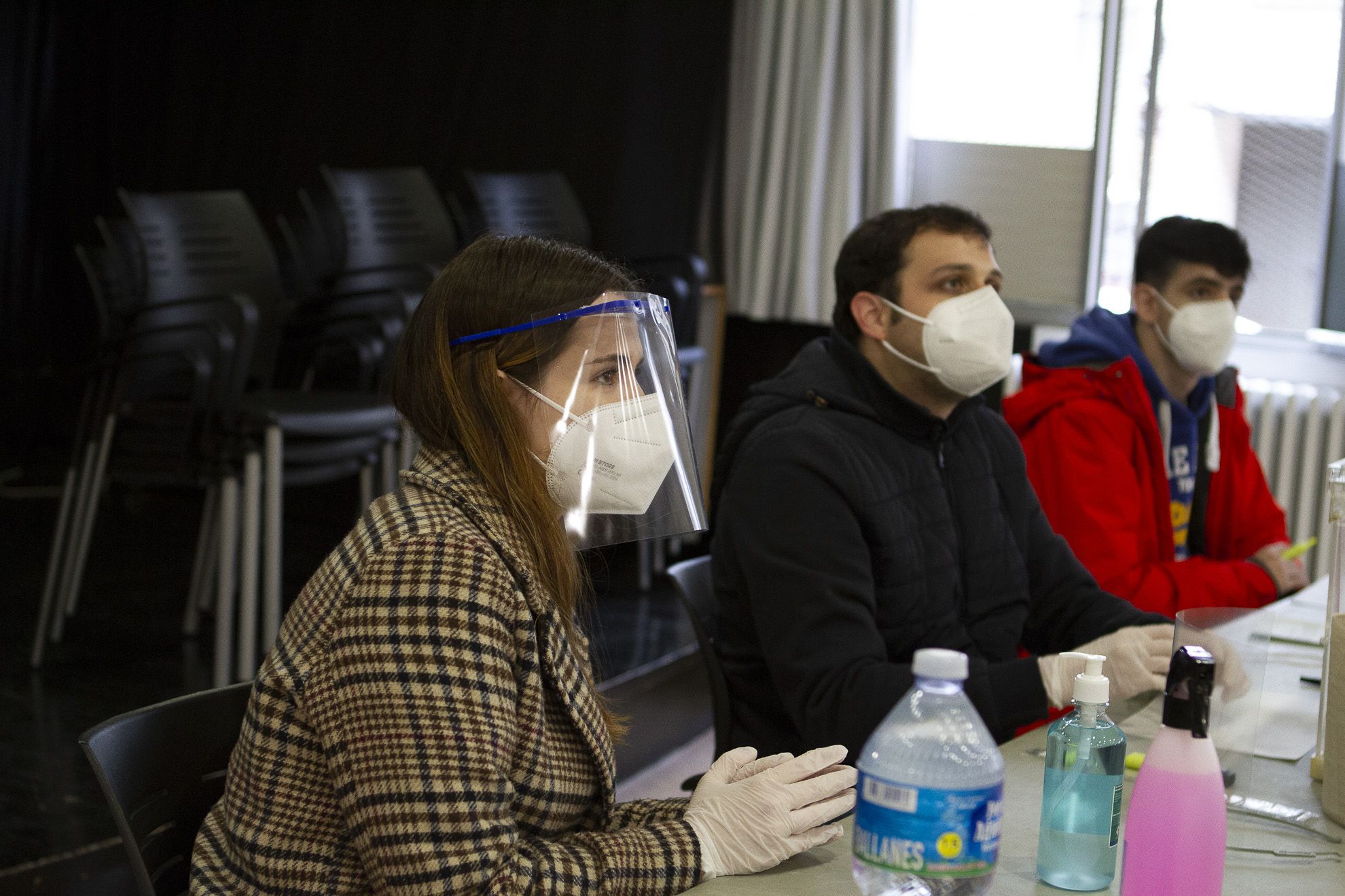 Eleccions al Parlament de Catalunya a la Casa de Cultura. FOTO: Estefania Bedmar