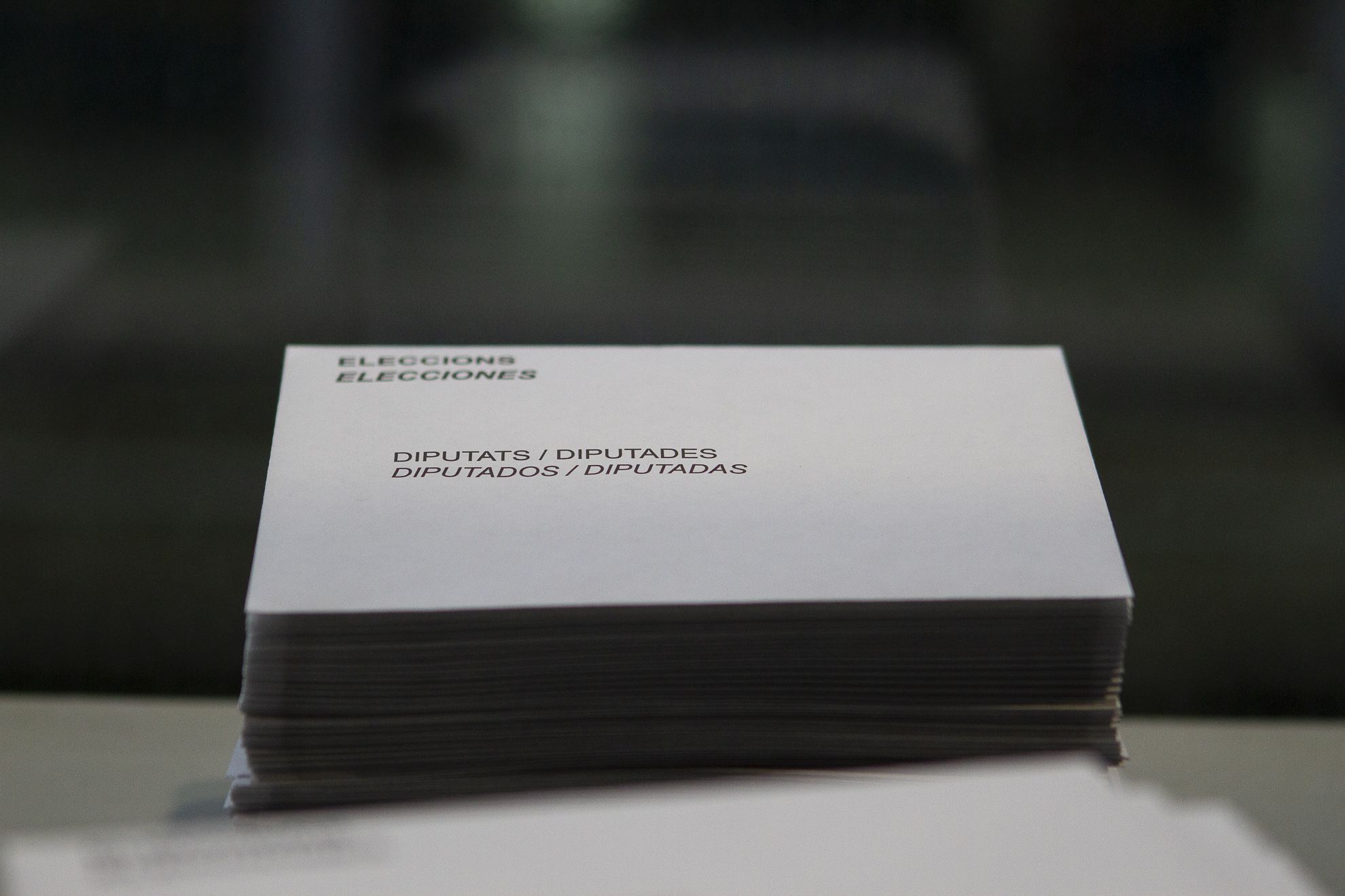 Eleccions al Parlament de Catalunya  FOTO: Estefania Bedmar