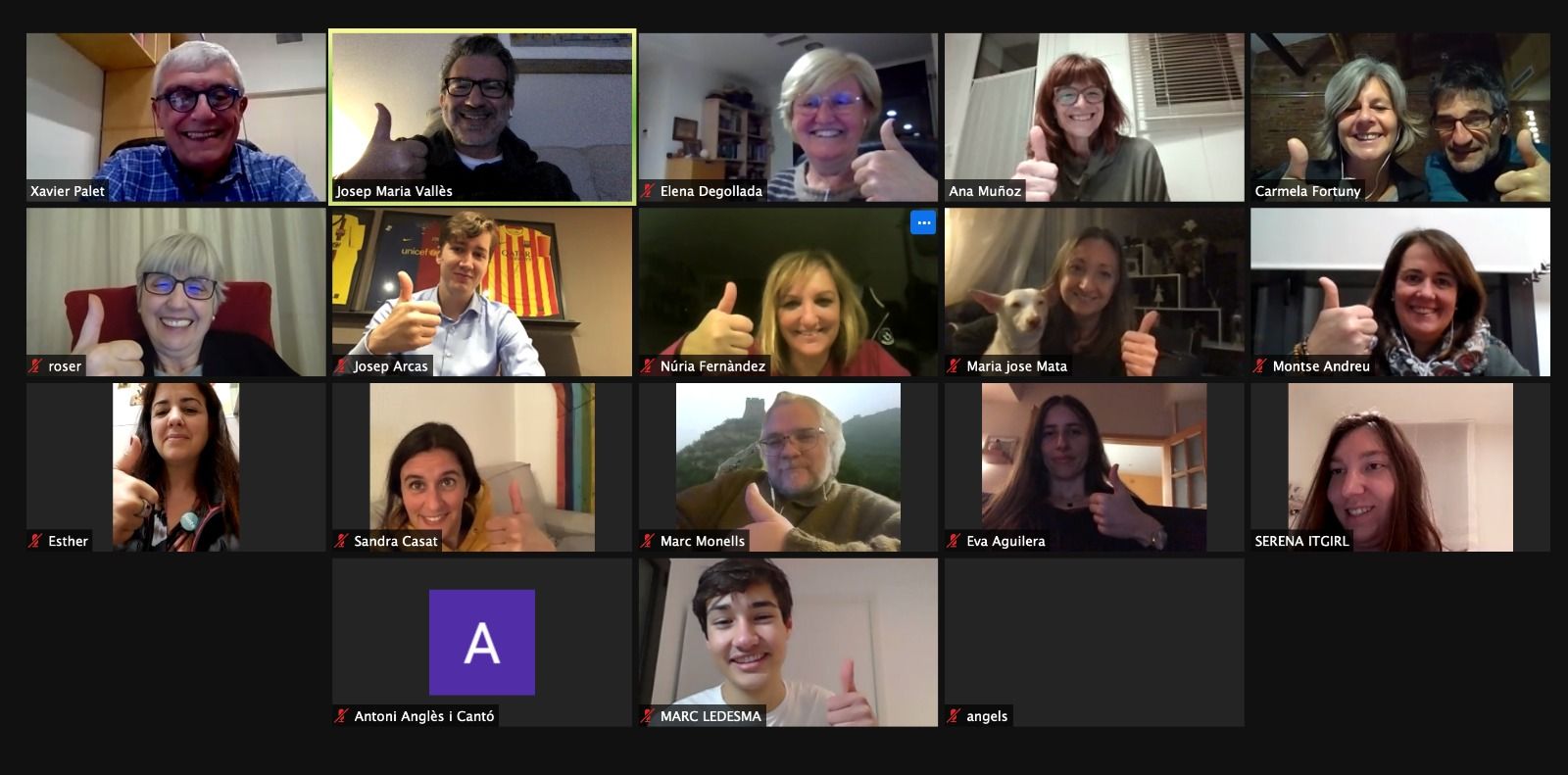 Junts per Sant Cugat ha seguit la nit electoral de manera telemàtica