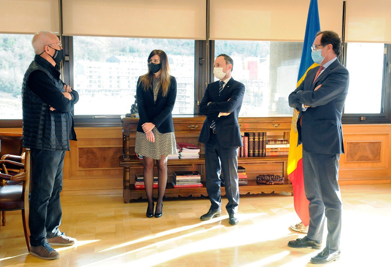 Moment del reconeixement FOTO: Cedida