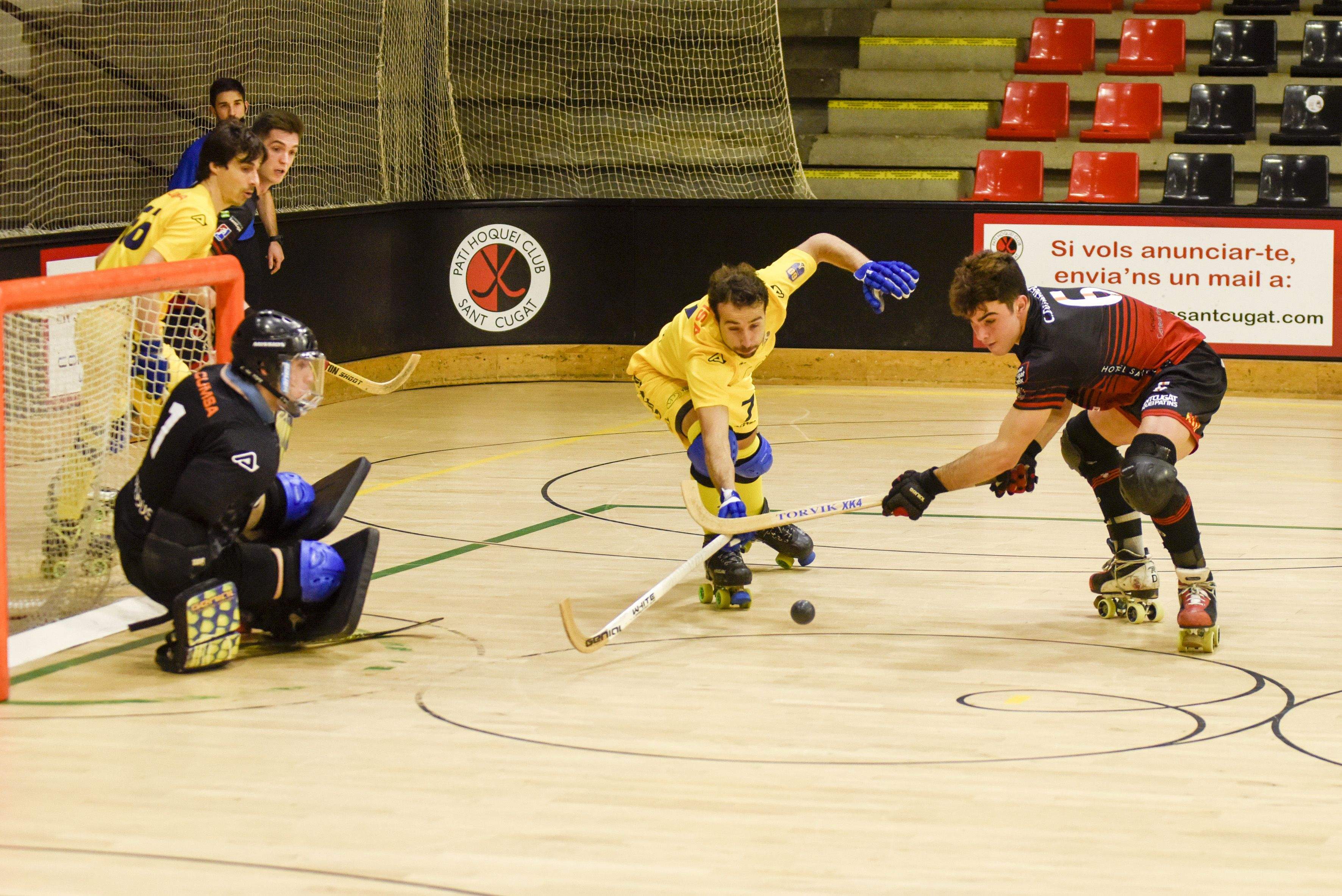 Carles Domènech ha disputat el Campionat d'Europa amb la selecció espanyola sub-19. FOTO: Bernat Millet.