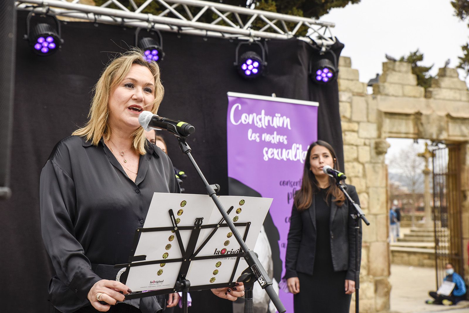 Manifest per part de Monika Blasco i Decibelles Foto: Bernat Millet.