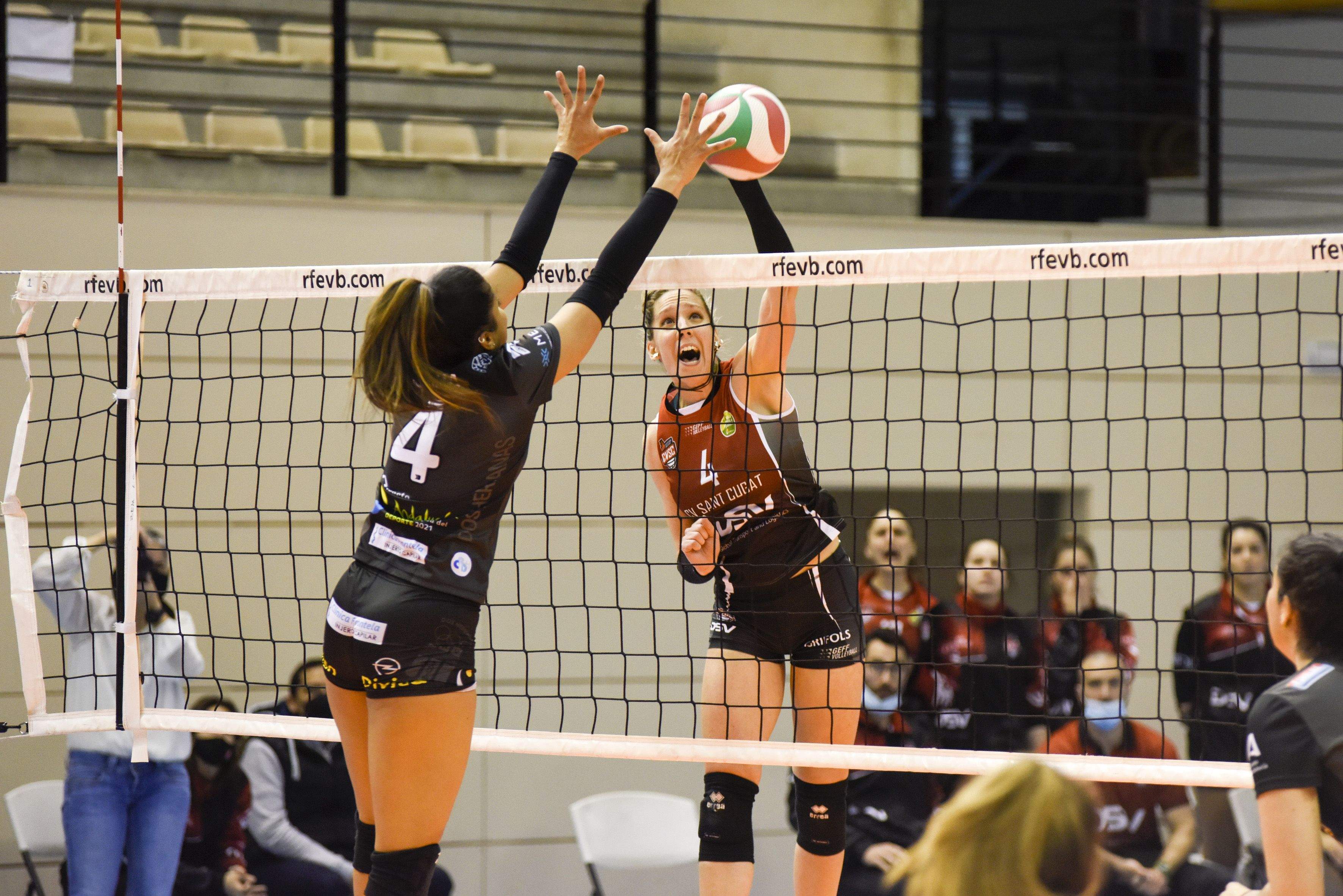 Voleibol femeni superlliga iberdrola DSV CV Sant Cugat Cajasol Voley dos hermanas Fotos Bernat Millet 14 Voleibol femeni superlliga iberdrola DSV CV Sant Cugat Cajasol Voley dos hermanas Fotos Bernat Millet 14