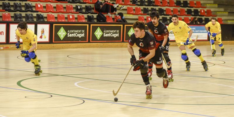 Hoquei patins masculi ok lliga plata nord PCH Sant Cugat HC Sant Just Fotos Bernat Millet 10