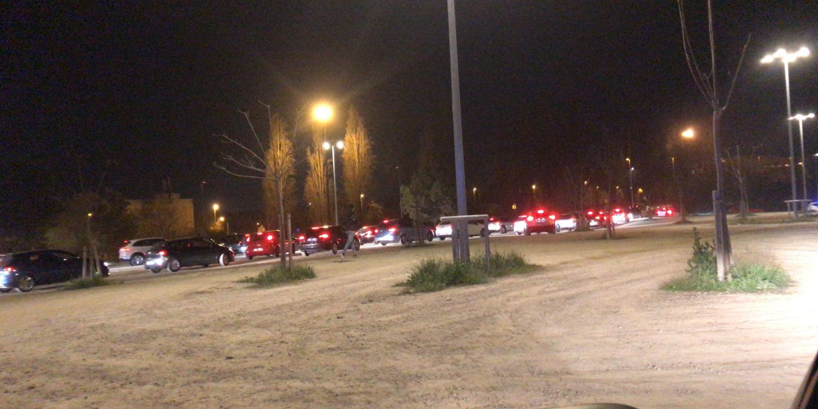 Botellón a Can Magí FOTO: Cedida