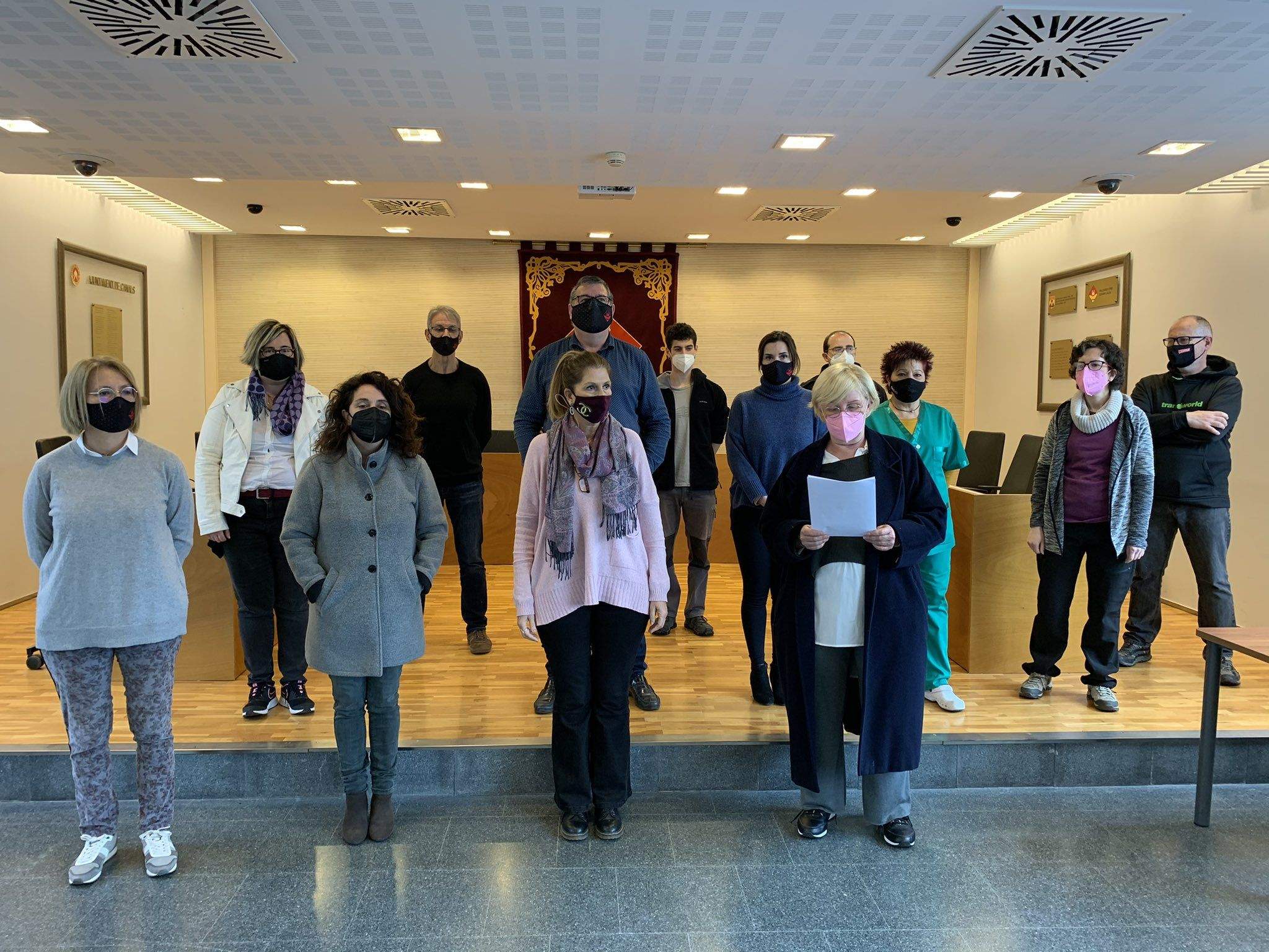 Acte institucional a Valldoreix pel Dia de la Dona FOTO: EMD Valldoreix