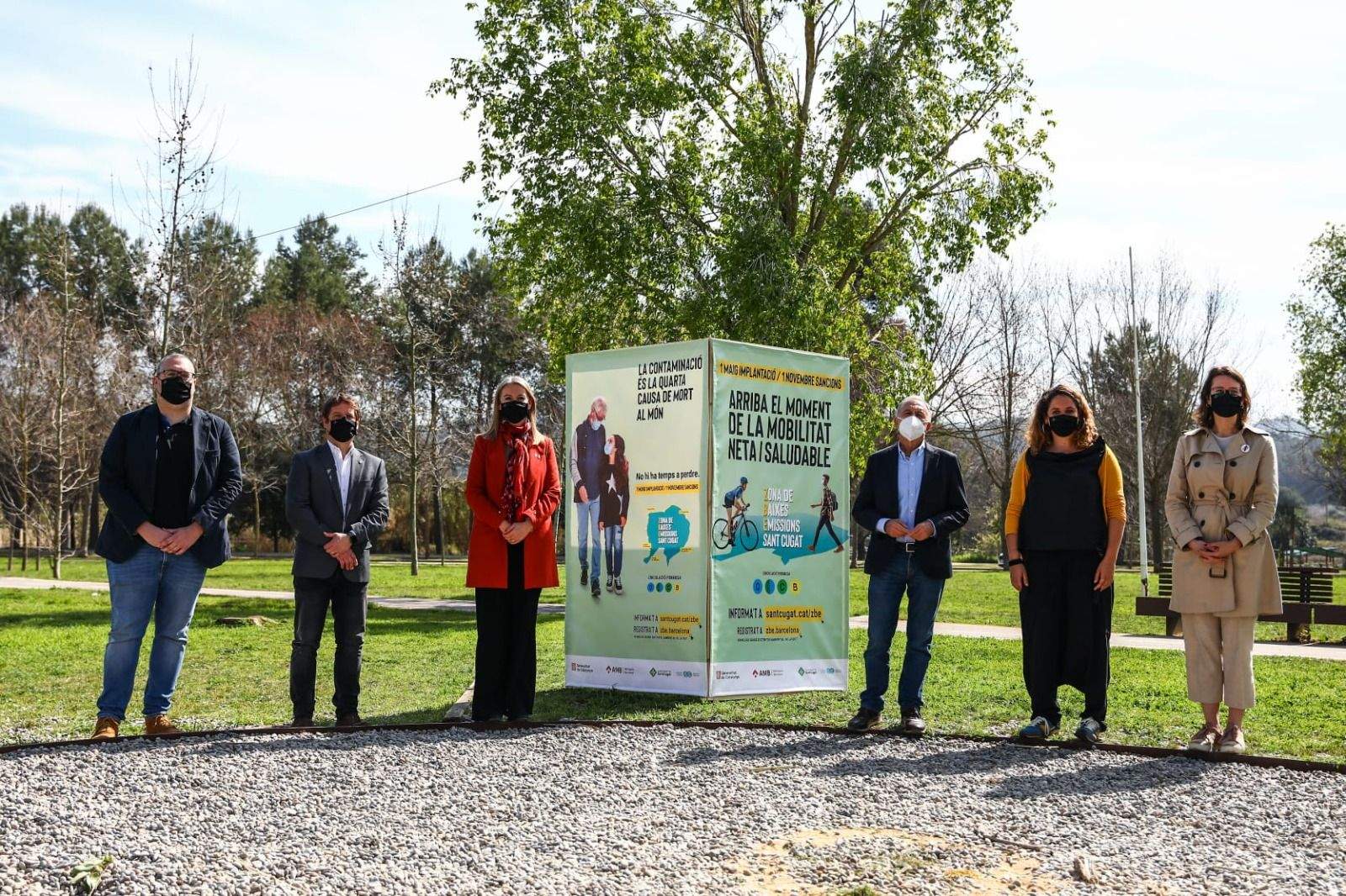 Presentació de la Zona de Baixes Emissions de Sant Cugat FOTO: Àgata Guino