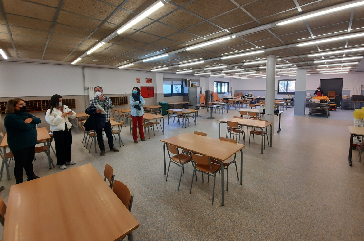 El menjador del Ciutat d'Alba, ja ampliat FOTO: TOT Sant Cugat