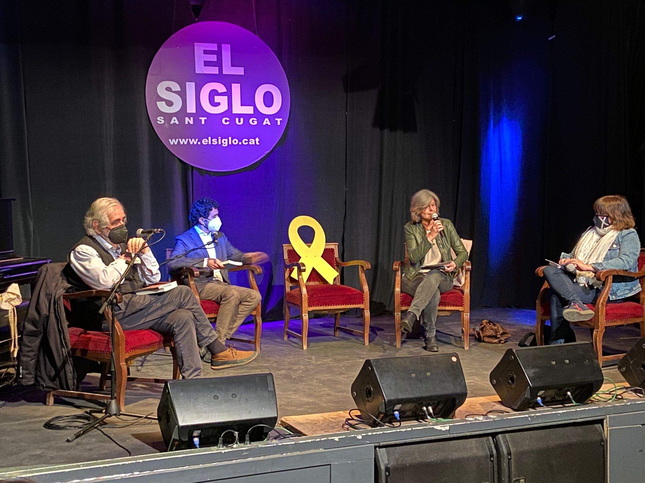 Presentació del llibre del pres polític Josep Rull a Sant Cugat. FOTO: Cedida