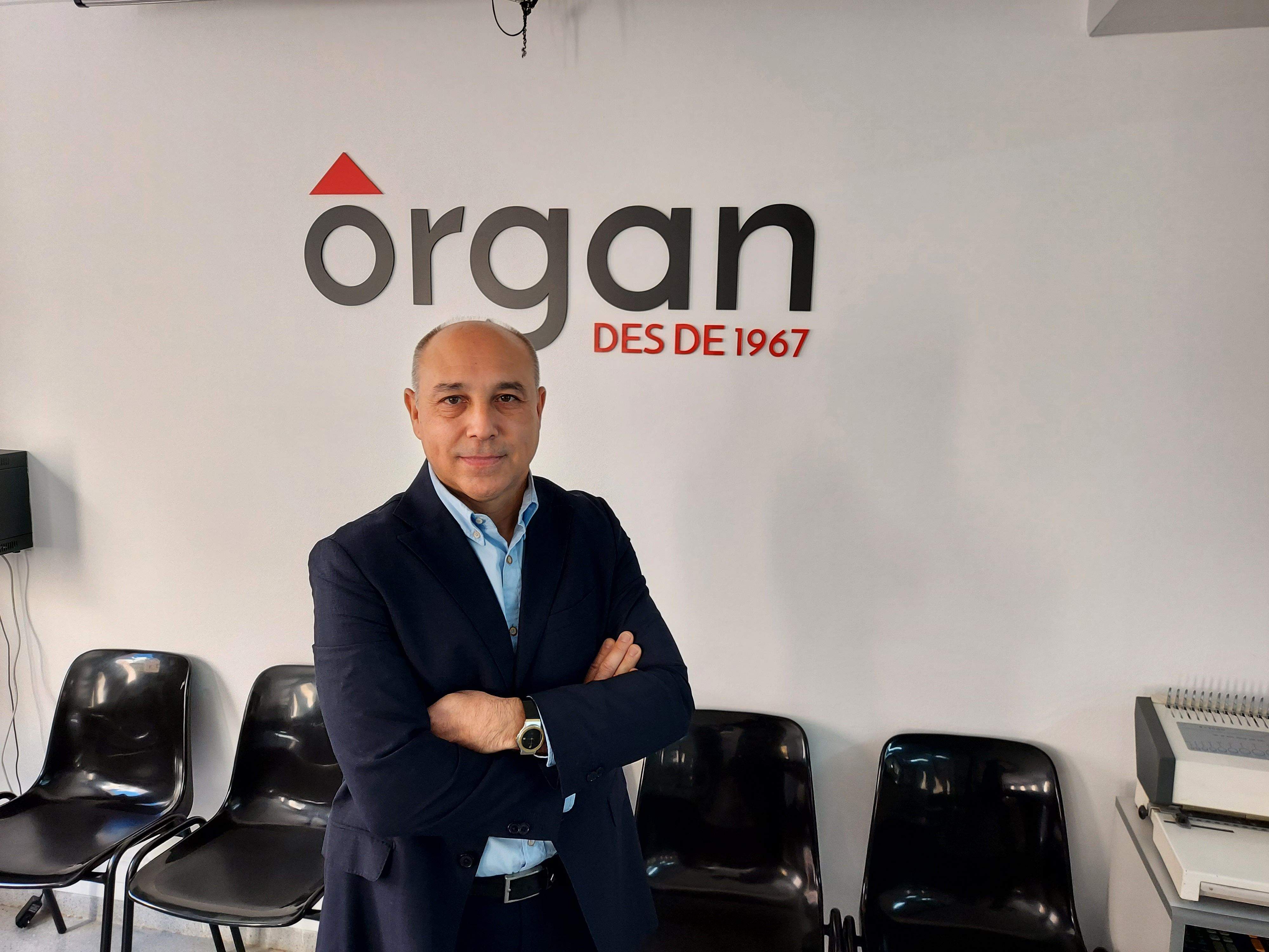 Jaime Martinez Segura és Facility Manager d'ORGAN des del 2012. FOTO: Cedida