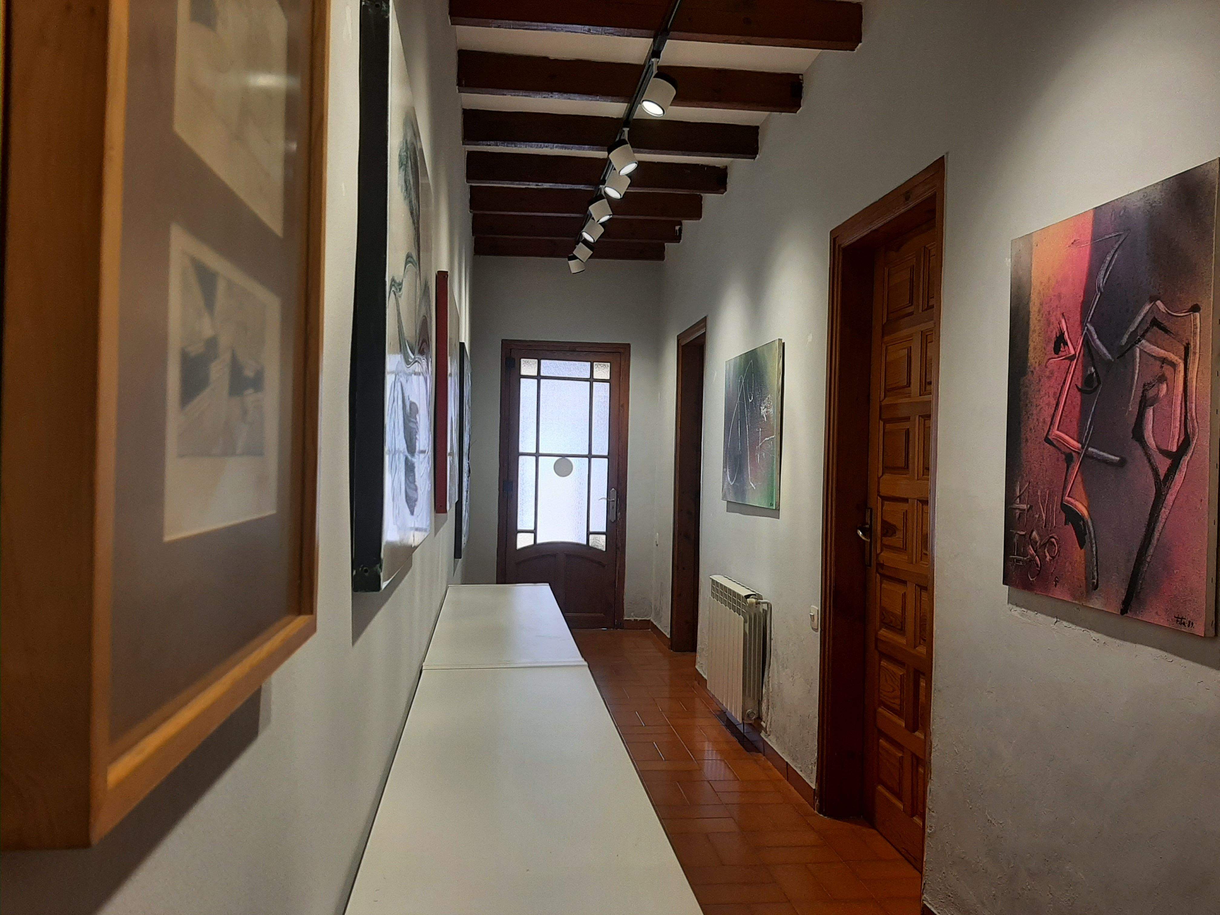 L'exposició de Domènec Fita a Canals Galeria d'Art. FOTO: Cedida
