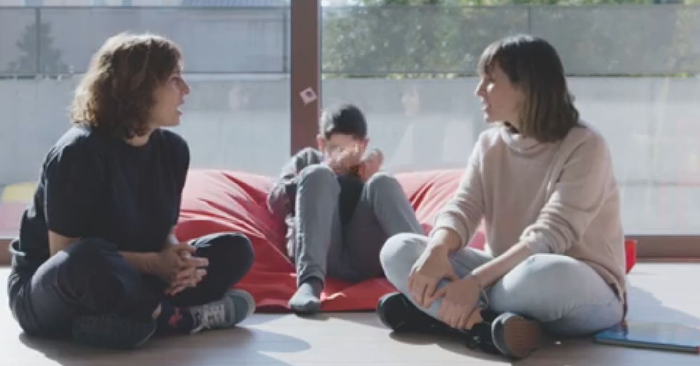 Frame d'un dels vídeos que ha preparat l'Associació Aprenem Autisme