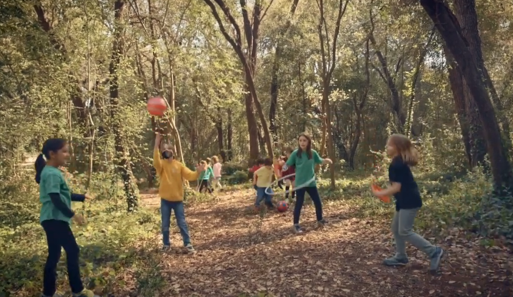 Infants de La Mirada al Bosc de Volpelleres FOTO: AFA La Mirada