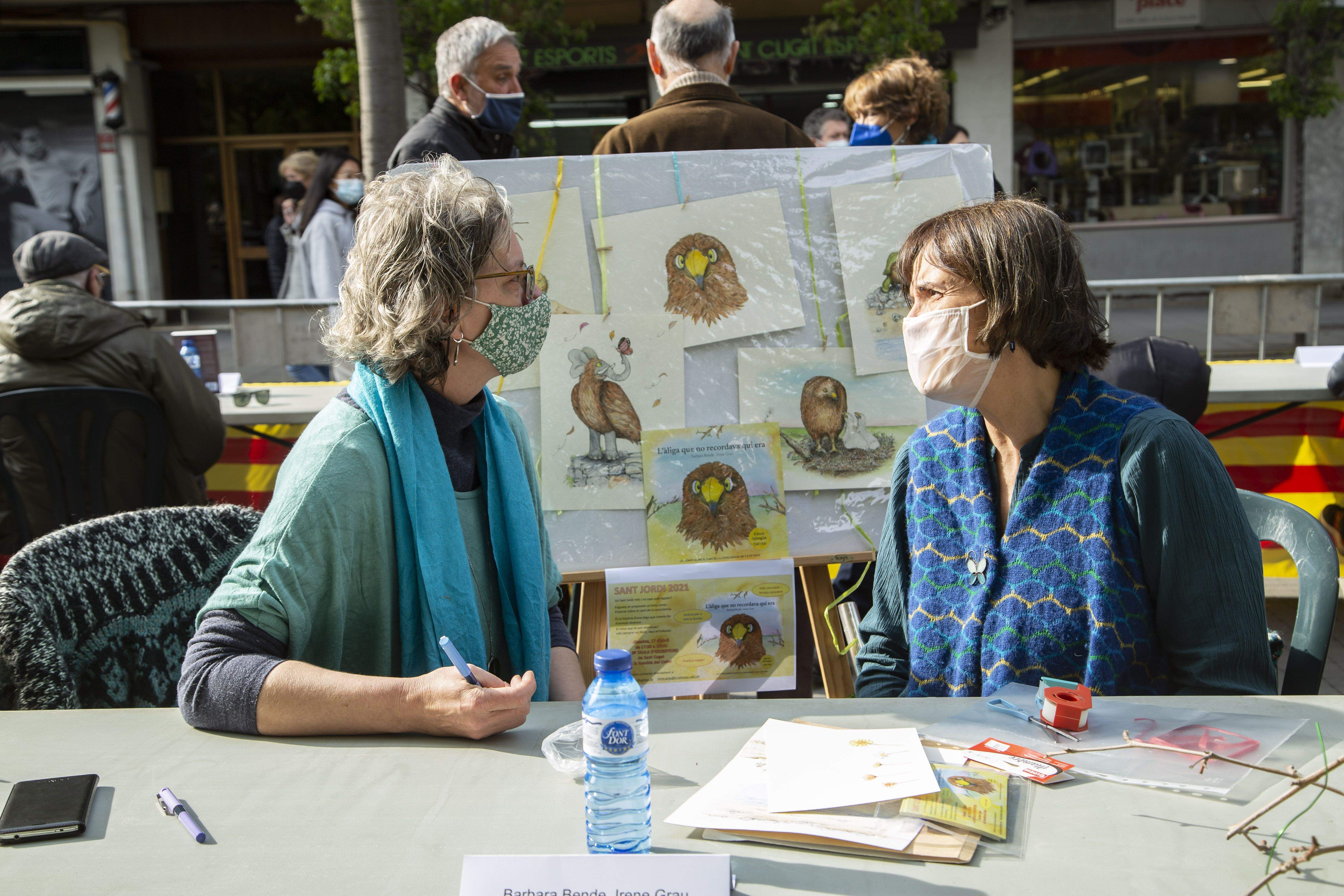 El TOT Sant Cugat ha organitzat la 8a Taula d'Escriptors. FOTO: Àngel Bravo