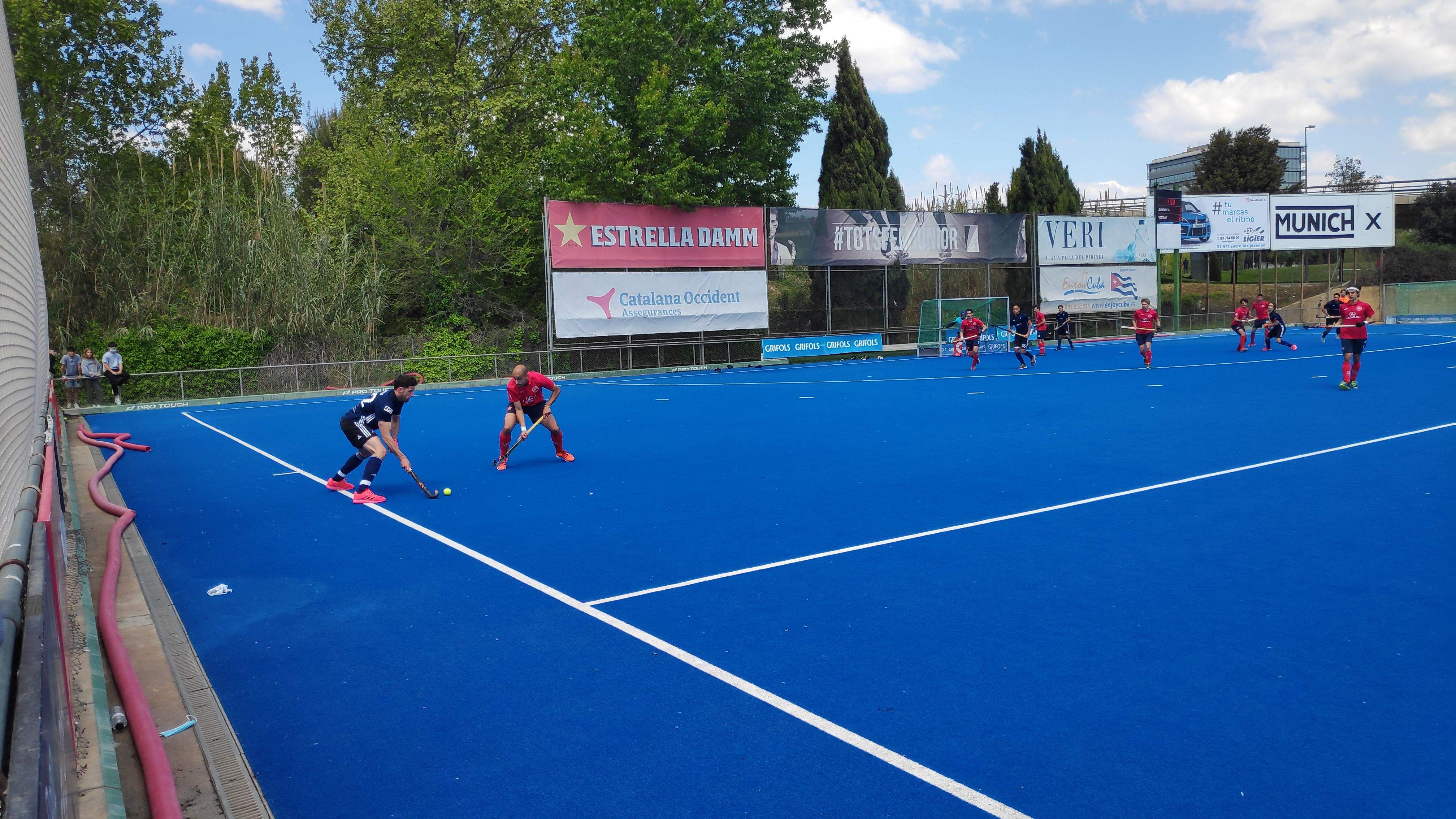Derrota del Junior FC en el penúltim partit de la temporada davant l'SPV Complutense per 1-2. FOTO: Amit Gayà.
