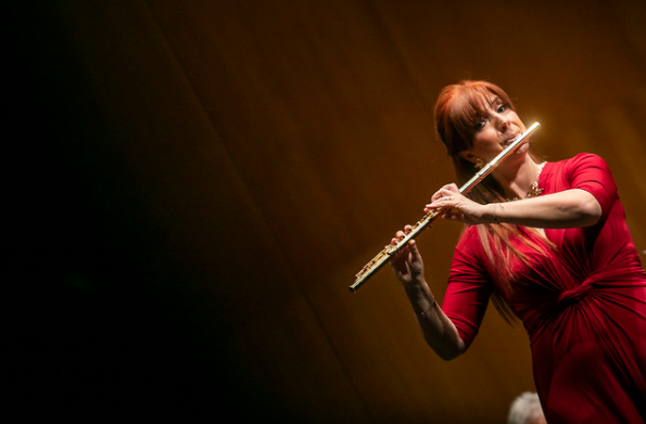 Durant el concert de 'Música per a la solidaritat' s'han interpretat peces de Mozart. FOTO: Laura Grau