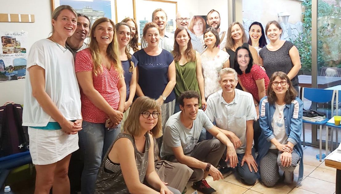 Equip de l'escola d'alemany de Sant Cugat Deutche Akademie. FOTO: Cedida