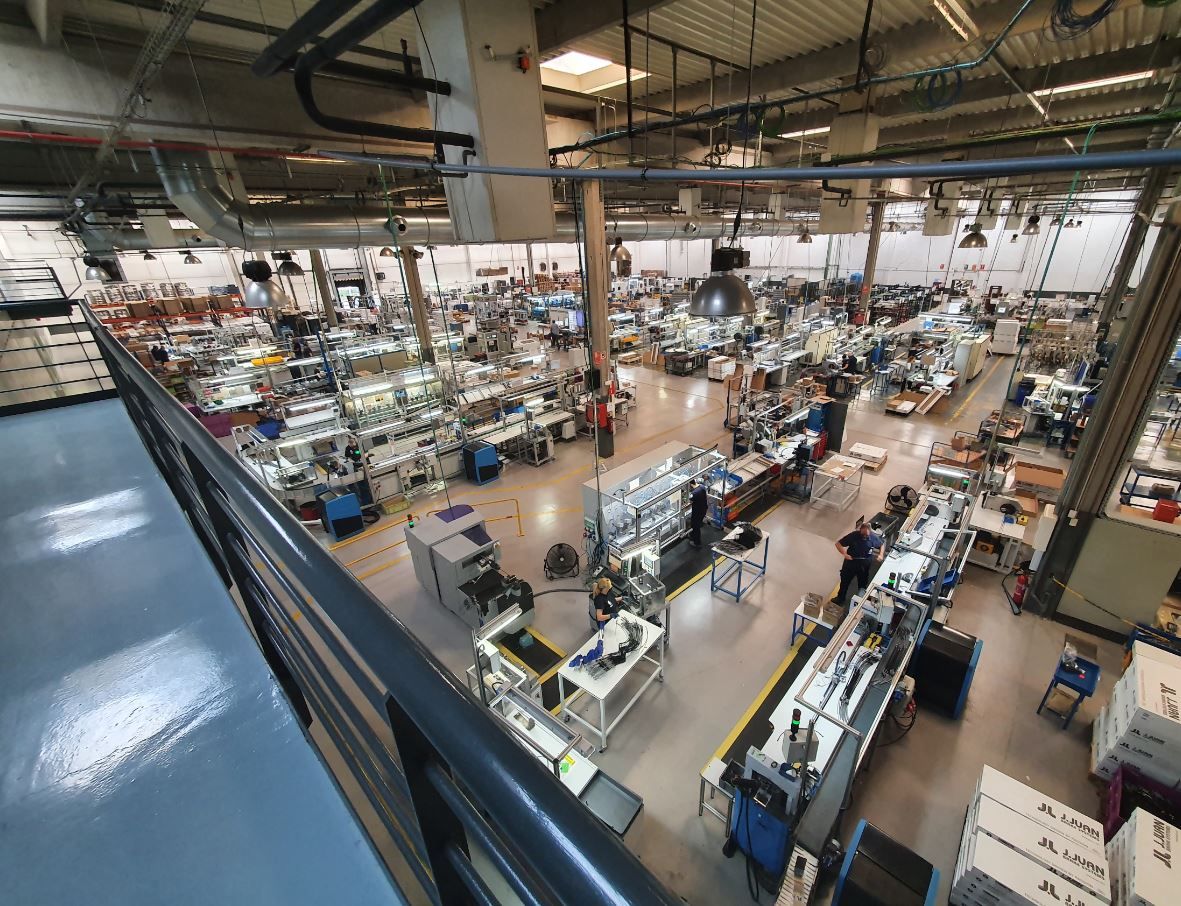 La planta de J. Juan a Gavà FOTO: Cedida