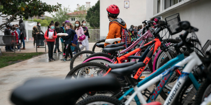 L'Ajuntament vol implementar la iniciativa a altres escoles del municipi. FOTO: Lali Puig (Ajuntament)