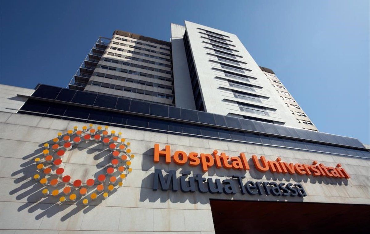 Façana de l'edifici de l'Hospital Universitari MútuaTerrassa. FOTO: Cedida