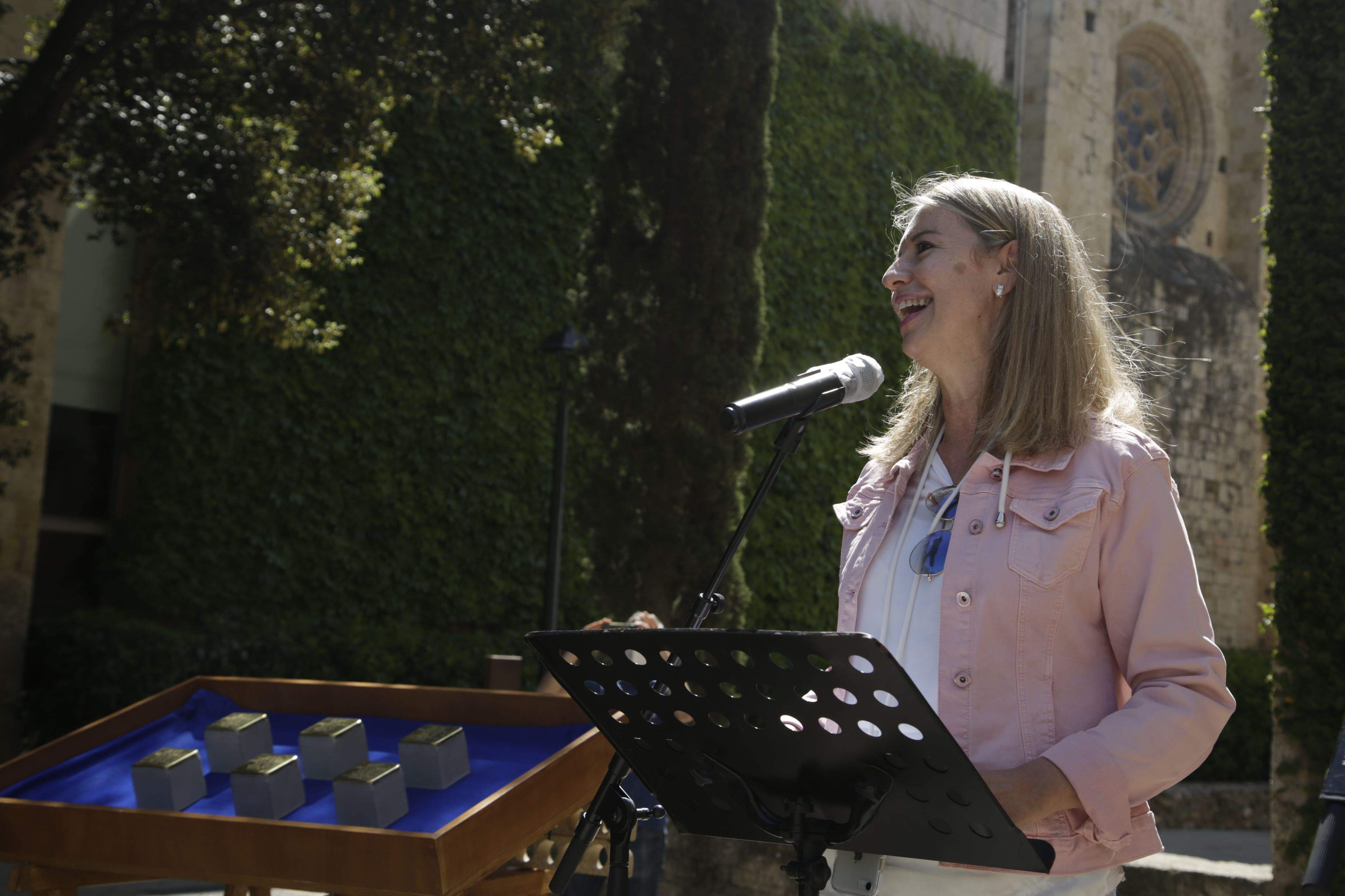 Sant Cugat ret homenatge als santcugatencs que van ser deportats a camps de concentració nazis. FOTO: Àngel Bravo