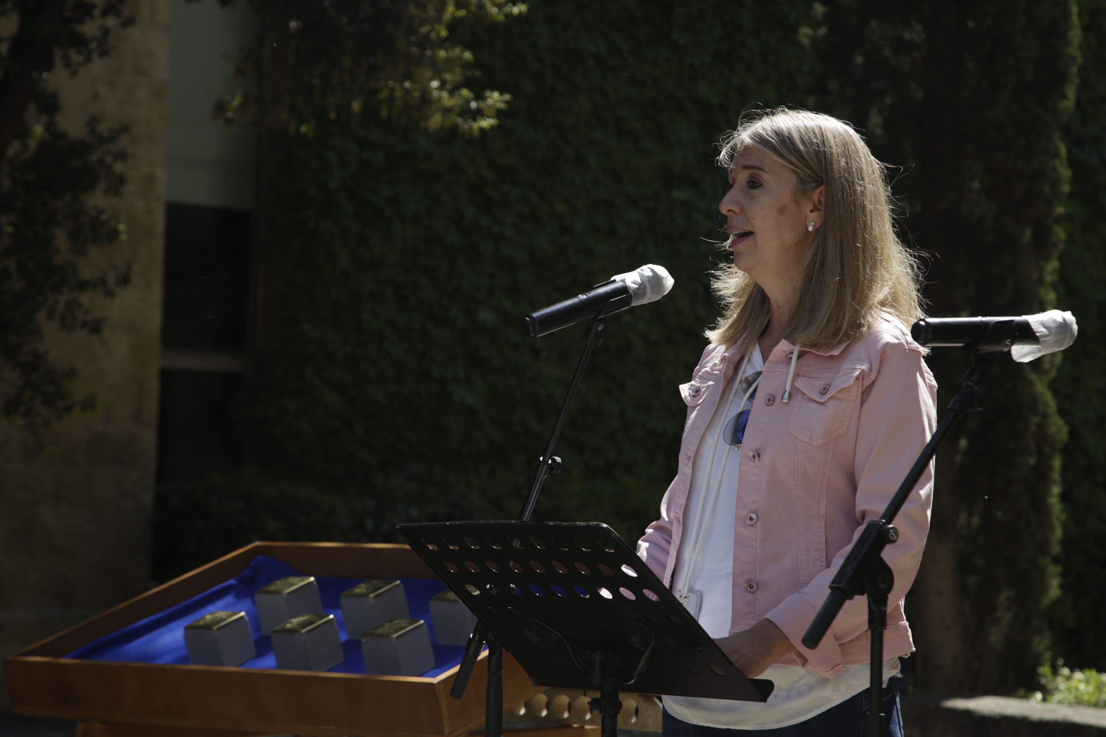 Sant Cugat ret homenatge als santcugatencs que van ser deportats a camps de concentració nazis. FOTO: Àngel Bravo